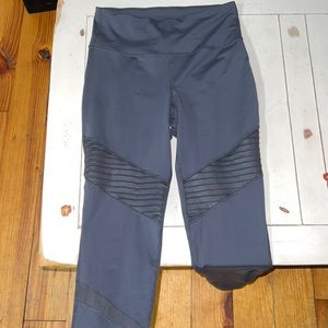 Full length leggings with Mesh